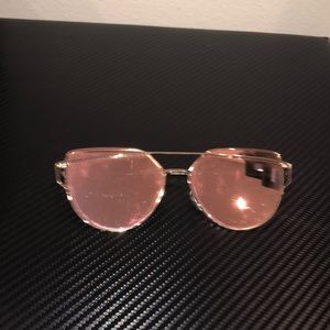 Rose gold Zara sunglasses
